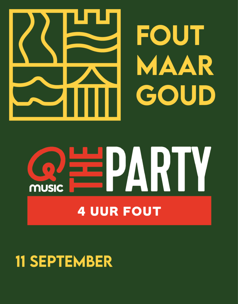 Dommel Park Festival QMusic The Party: 4 uur Fout